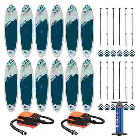 Kit de planches de Stand up Paddle Gladiator « Rental One Size » avec 12 planches 10’8