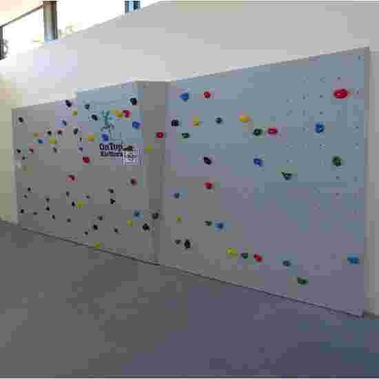 Kit mur de bloc « Indoor Basic », hauteur 2,48 m 620 cm, Avec dévers