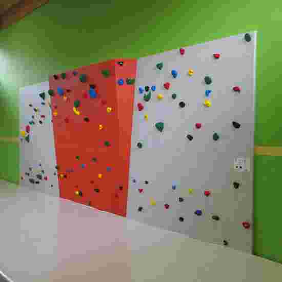 Kit mur de bloc « Indoor Basic », hauteur 2,98m 744 cm, Avec dévers
