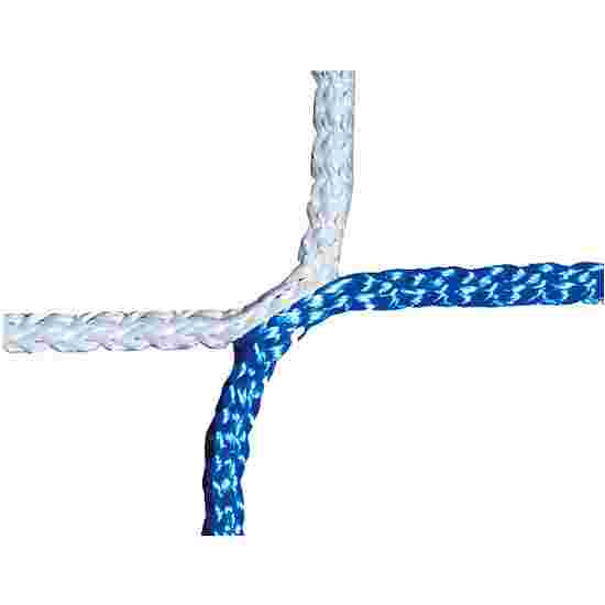 Knotenloses Herrenfussballtornetz Blau-Weiss