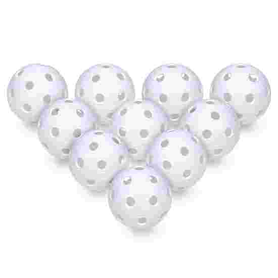 Lot de balles de floorball Sport-Thieme Blanc