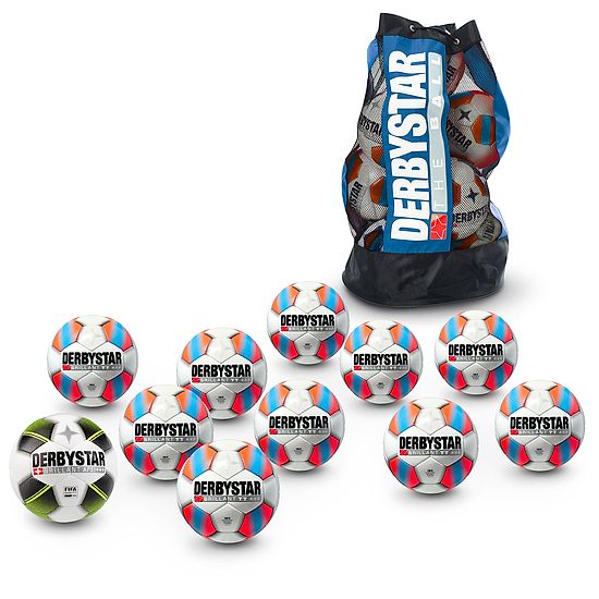Lot de ballons de foot Derbystar® « Ligue »