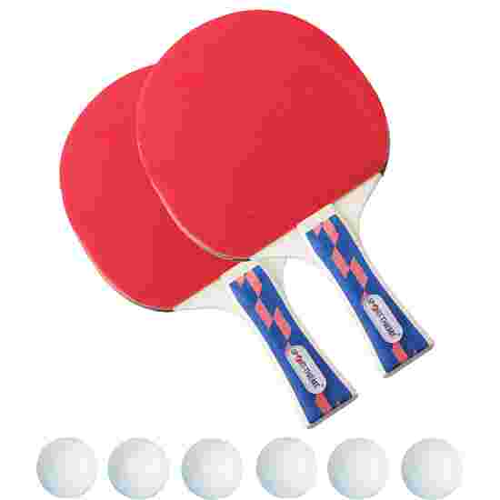 Lot de raquettes de tennis de table Sport-Thieme « Champion » Balles blanches