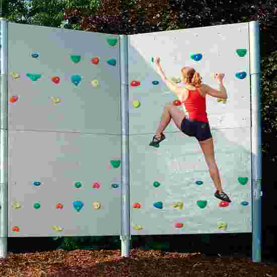 Maillith Frei stehende Boulderwand mit Schieferplattenstruktur 2 Elemente - ca. 15 m²