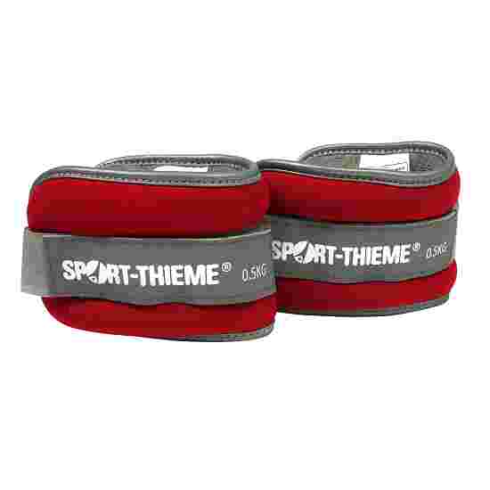 Manchettes lestées Sport-Thieme « Premium » 0,5 kg, rouge