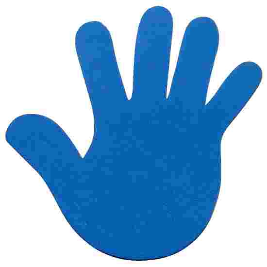 Marquage au sol Sport-Thieme Main, 18 cm, Bleu