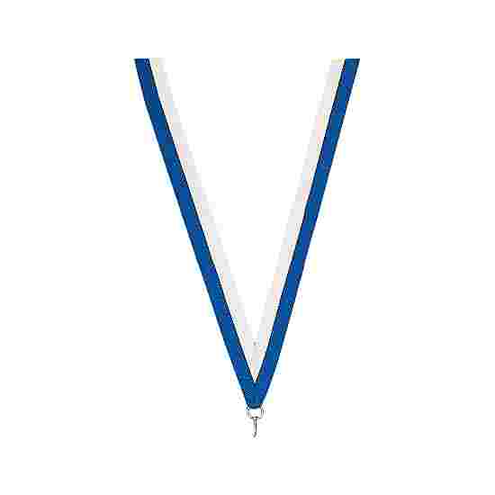 Medaillen-Band Blau-Weiss