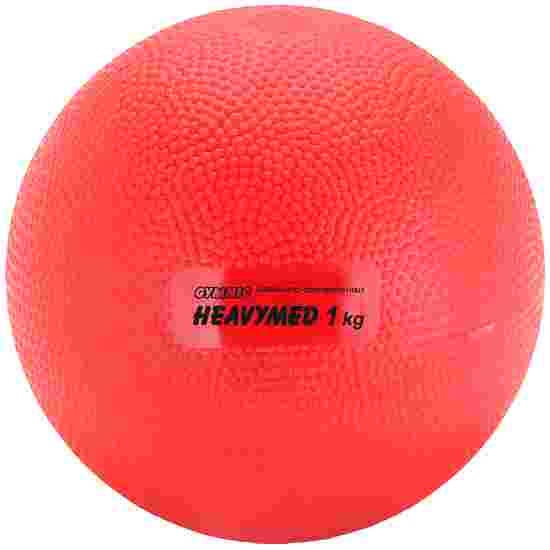 Medecine ball Gymnic « Heavymed » 1000 g, ø 12 cm, rouge