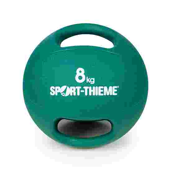 Medecine ball Sport-Thieme « Dual Grip » 8 kg, vert