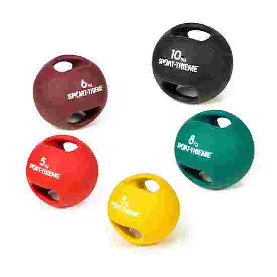 Medecine ball Sport-Thieme « Dual Grip » 10 kg, noir