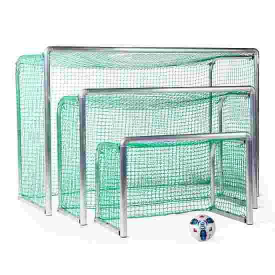 Mini but de football Sport-Thieme « Protection » 1,20x0,80 m, profondeur 0,70 m, Filet inclus, vert (mailles 4,5 cm)