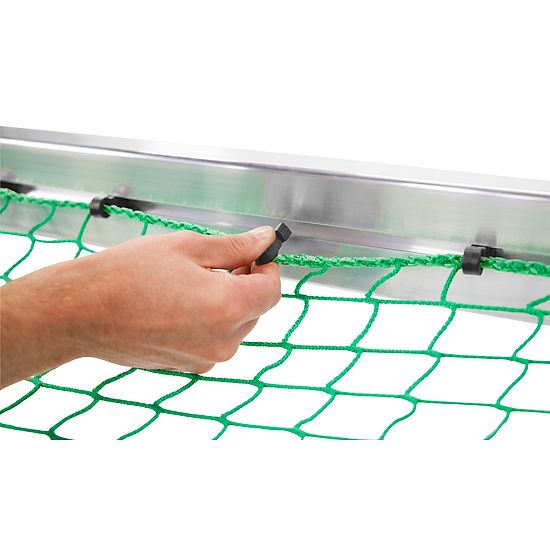 Minibut d'entraînement Sport-Thieme® entièrement soudé 1,20x0,80 m, profondeur 0,70 m, Filet inclus, vert (mailles 10 cm)