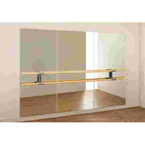 Miroir de danse  Dinamica Ballet « Amadeus » Barre double de 3 m et 2 supports, 200x300 cm