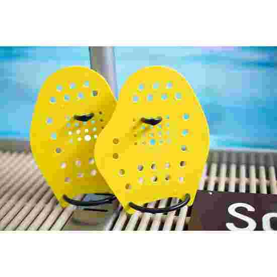 Plaquettes de natation Sport-Thieme « Swim-Power » Taille M, 21x18 cm, Jaune