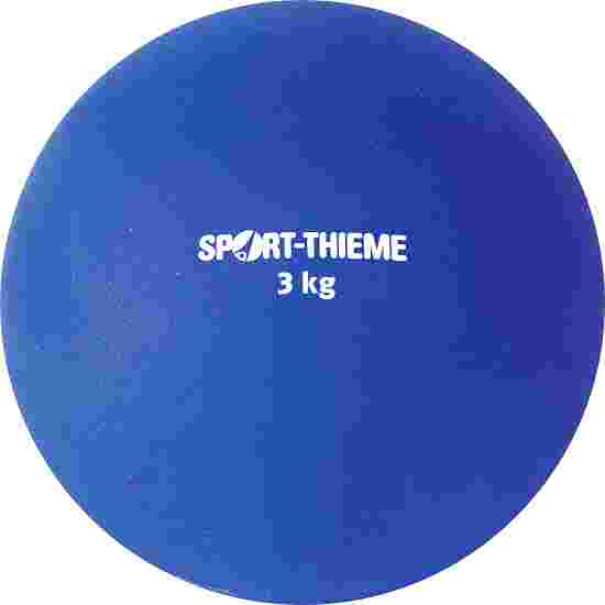 Poids d'entraînement Sport-Thieme « Plastique » 3 kg, bleu, ø 121 mm