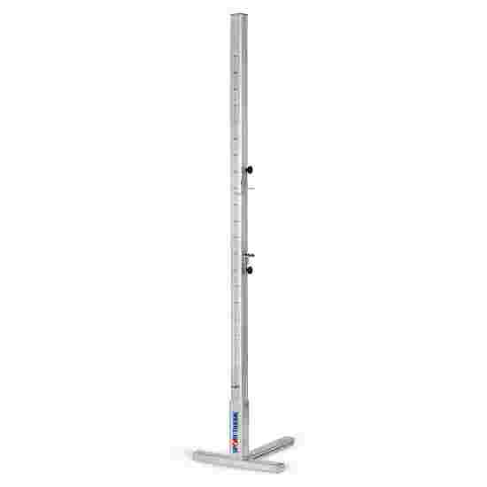 Poteau de saut en hauteur Sport-Thieme « Classe internationale » Aluminium naturel, 2,5 m