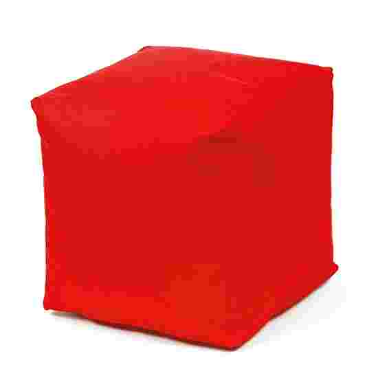 Pouf cube Sport-Thieme « Relax » Rouge