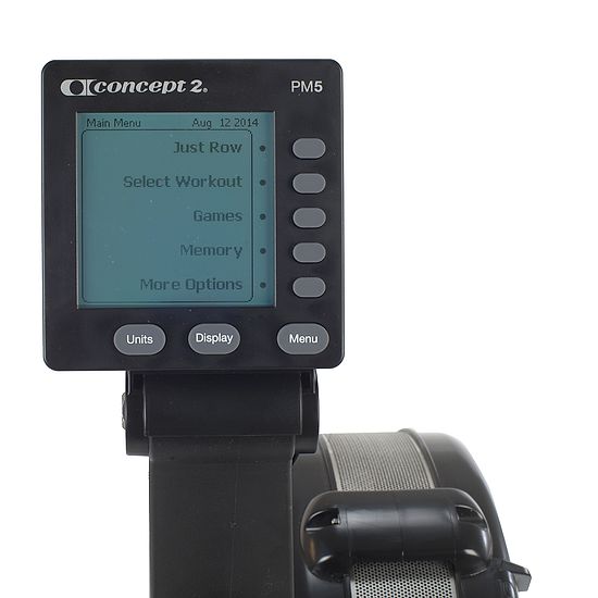 Rameur Concept2 Noir