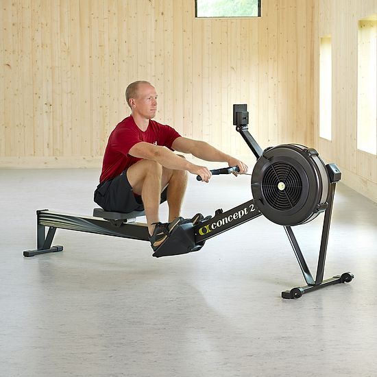 Rameur Concept2 Noir