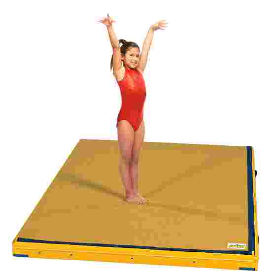 Reivo Tapis de réception Combi 300x200x12 cm, Jaune orangé
