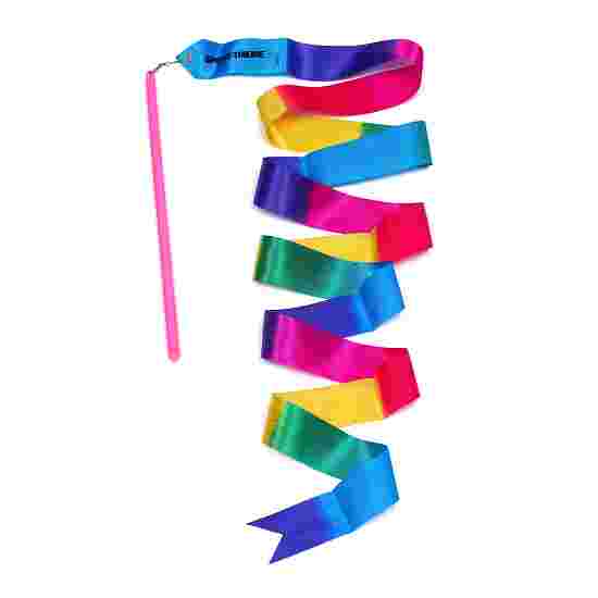 Ruban de gymnastique Sport-Thieme avec baguette « Multicolore » 4 m