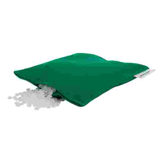 Sac de fèves Sport-Thieme lavable Lavable avec granulés plastiques, Vert, env. 15x10 cm