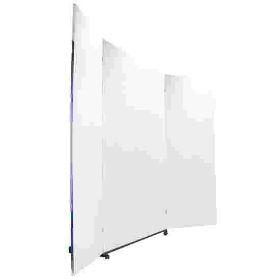 Seco Sign Folienspiegel fahrbar 3-teilig, Spiegelfläche fest, 1,50/0,74/0,74x2,00 m