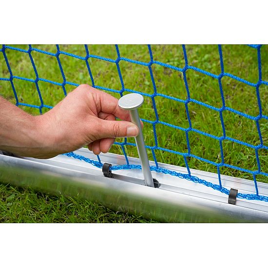 Sport-Thieme But d'entraînement « Color Concept » Minibut 1,20x0,80 m, rouge/bleu