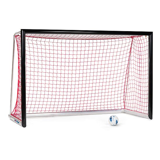 Sport-Thieme But d'entraînement « Color Concept » Petit but 3x2 m, noir/rouge
