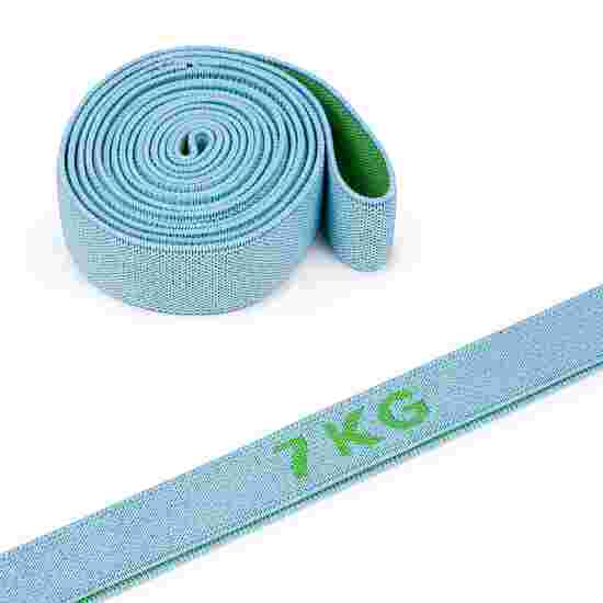 Sport-Thieme Elastikband &quot;Ring&quot;, Textil 7 kg, Grau-Grün