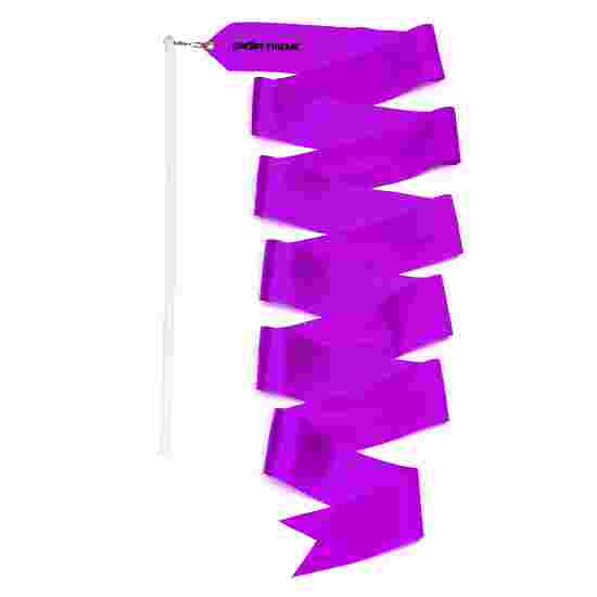 Sport-Thieme Gymnastikband mit Stab, 2 m Violett
