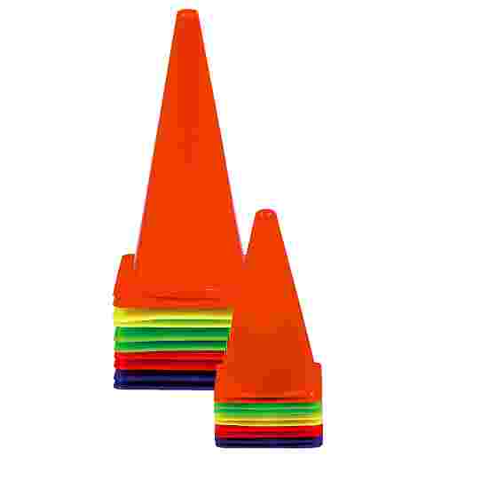 Sport-Thieme Lot de 10 cônes de signalisation Sport-Thieme 20,5x20,5x37 cm
