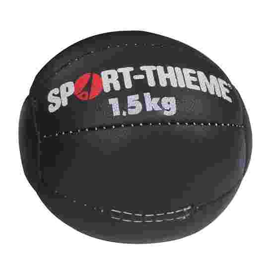 Sport-Thieme Medizinball
 &quot;Schwarz&quot; 1,5 kg, ø 19 cm