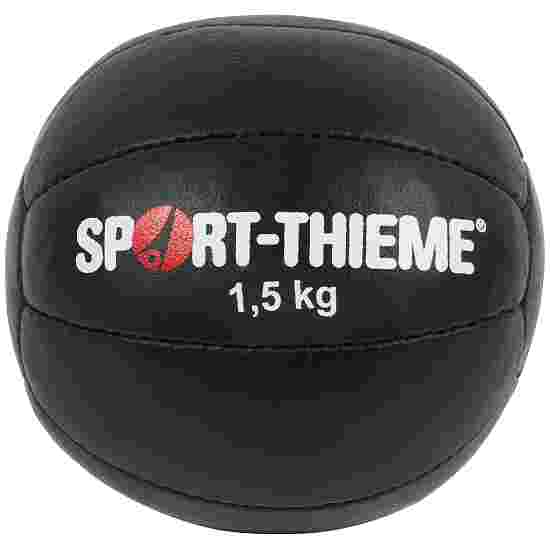 Sport-Thieme Medizinball &quot;Schwarz&quot; 1,5 kg, 19 cm