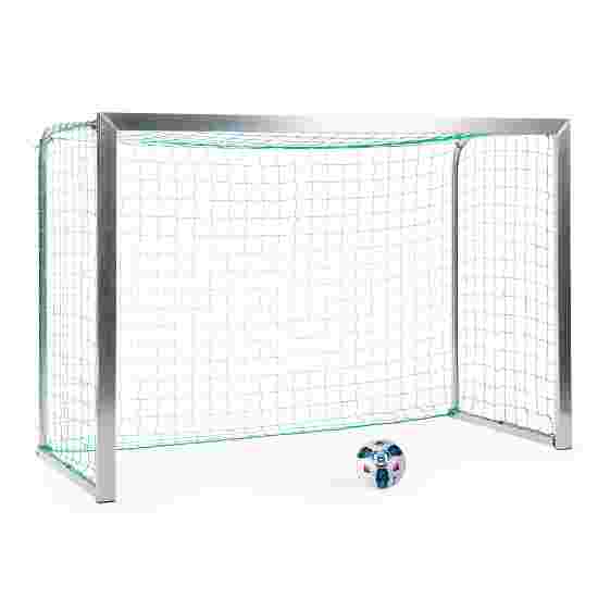 Sport-Thieme Mini-Fussballtor mit anklappbaren Netzbügeln 2,40x1,60 m, Tortiefe 1,00 m, Inkl. Netz, grün (MW 10 cm)