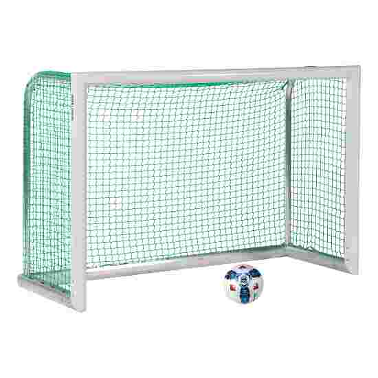 Sport-Thieme Mini-Fussballtor &quot;Professional Kompakt&quot;, Weiss-Pulverbeschichtet 1,80x1,20 m, Inkl. Netz, grün (MW 4,5 cm)