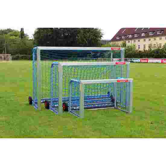Sport-Thieme Mini-Fussballtor &quot;Safety&quot; mit PlayersProtect 1,20x0,80 m, Inkl. Netz, grün (MW 10 cm)