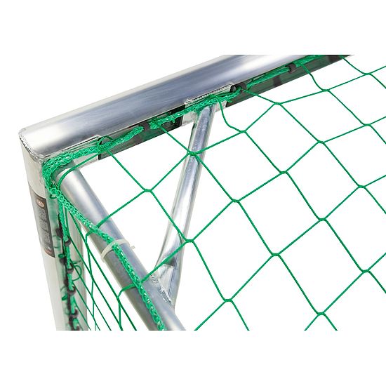 Sport-Thieme Minibut d'entraînement en alu « Professional » Filet inclus, vert (mailles 10 cm), 2,40x1,60 m, profondeur 1,00 m