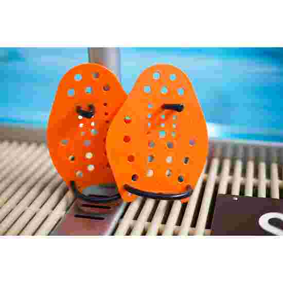 Sport-Thieme Schwimmpaddles &quot;Swim-Power&quot; Grösse XS, 17x13 cm, Orange