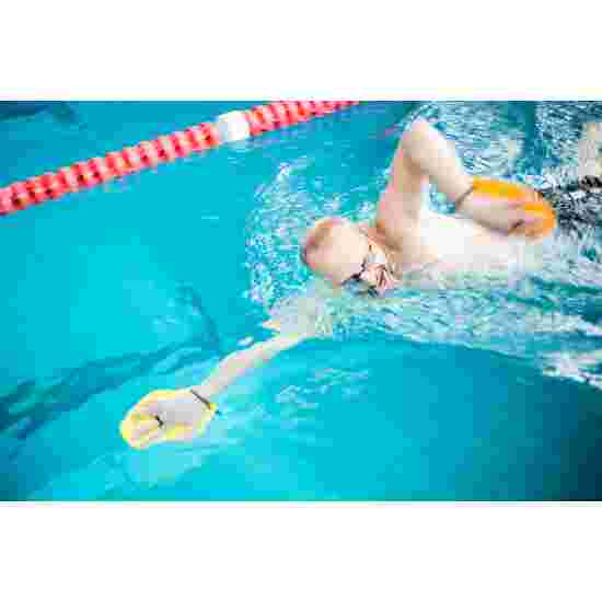 Sport-Thieme Schwimmpaddles Grösse M, 21x18 cm, Gelb