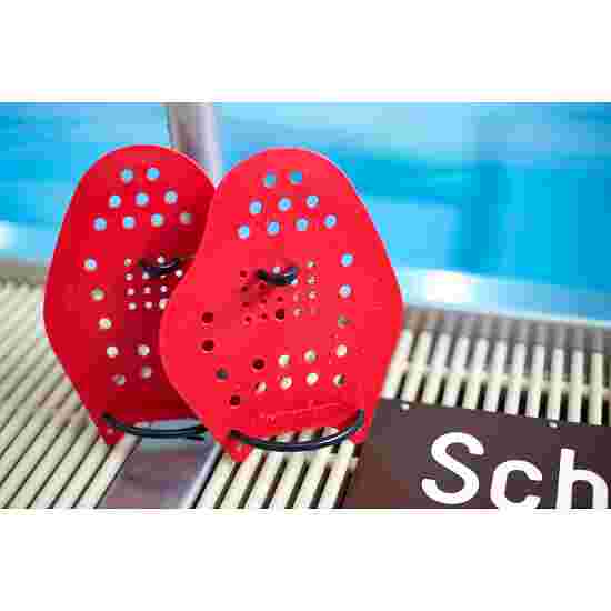Sport-Thieme Schwimmpaddles Grösse L, 23x19 cm, Rot