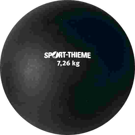 Sport-Thieme Trainings-Stosskugel &quot;Kunststoff&quot; 7,26 kg, Schwarz, ø 150 mm