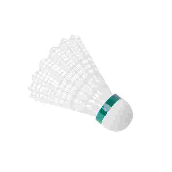 Sport-Thieme Volants de badminton « FlashTwo » Vert, Lent, Blanc