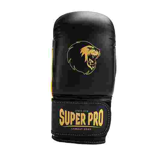 Super Pro Boxhandschuhe &quot;Victor&quot; Schwarz-Gold, S