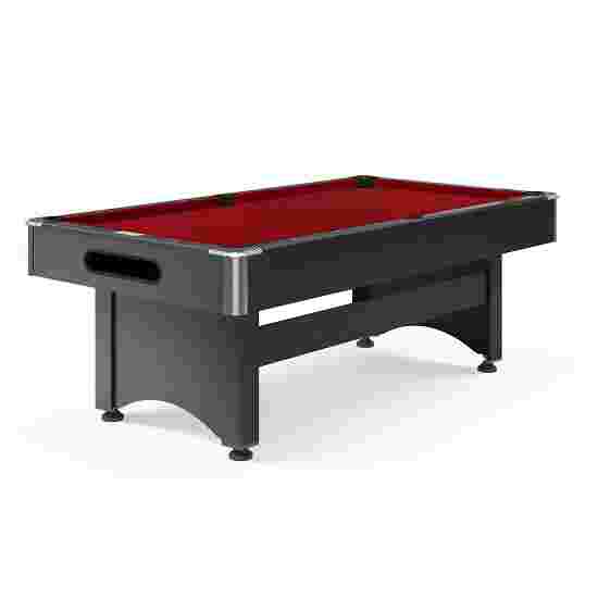 Table de billard Automaten Hoffmann « Galant Black Edition » Rouge, 8 ft