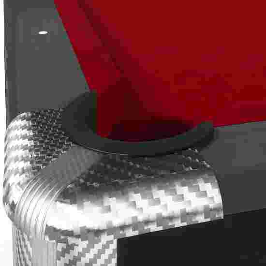 Table de billard Automaten Hoffmann « Galant Black Edition » Rouge, 7 ft
