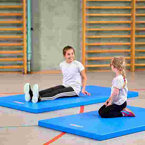 Tapis de gymnastique Sport-Thieme « Super léger C » Bleu, 200x100x6 cm