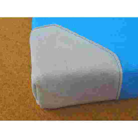 Tapis de gymnastique Sport-Thieme « Spécial », 150x100x8 cm Basique, Tissu de tapis de gymnastique bleu
