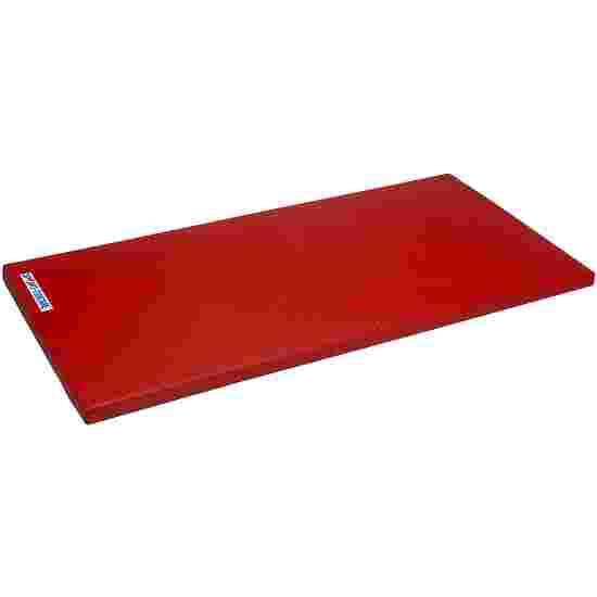 Tapis de gymnastique Sport-Thieme « Super », 200x125x6 cm Basique, Polygrip rouge