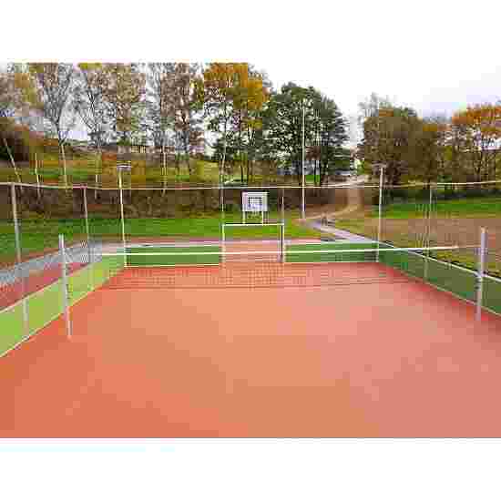 Volleyball-Anlage für Soccer-Courts Für Courts über 10 m Breite